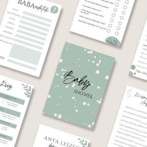 Babaváró játék kártyacsomag - 10 fő részére