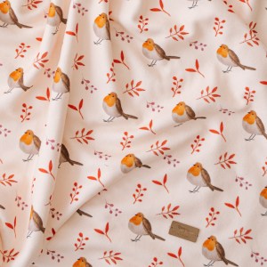 Kétrétegű polár takaró - vörösbegyes