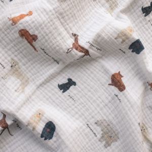 Muszlin babakendő - Tappancsország