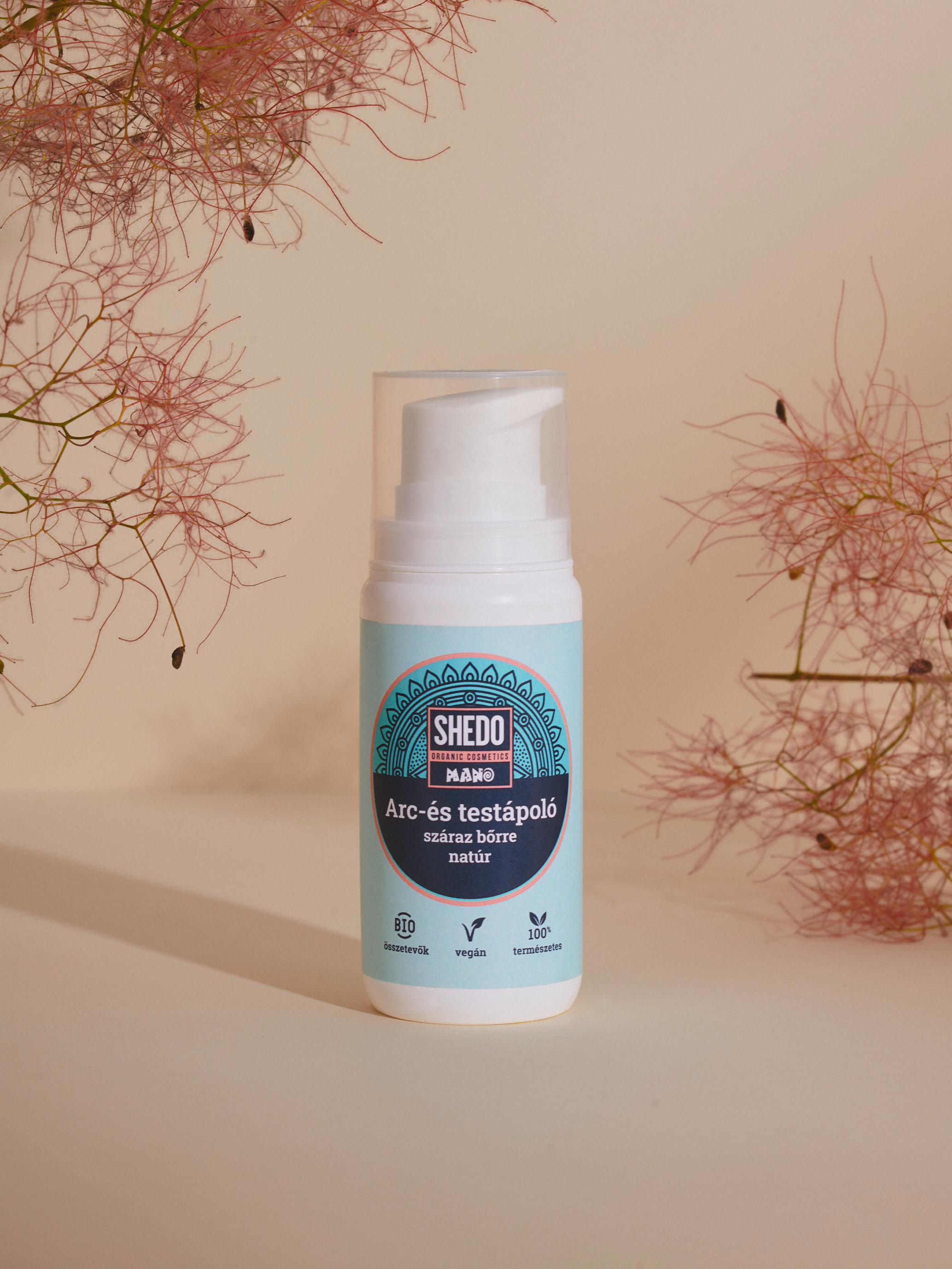 Manó arc- és testápoló száraz bőrre - natúr