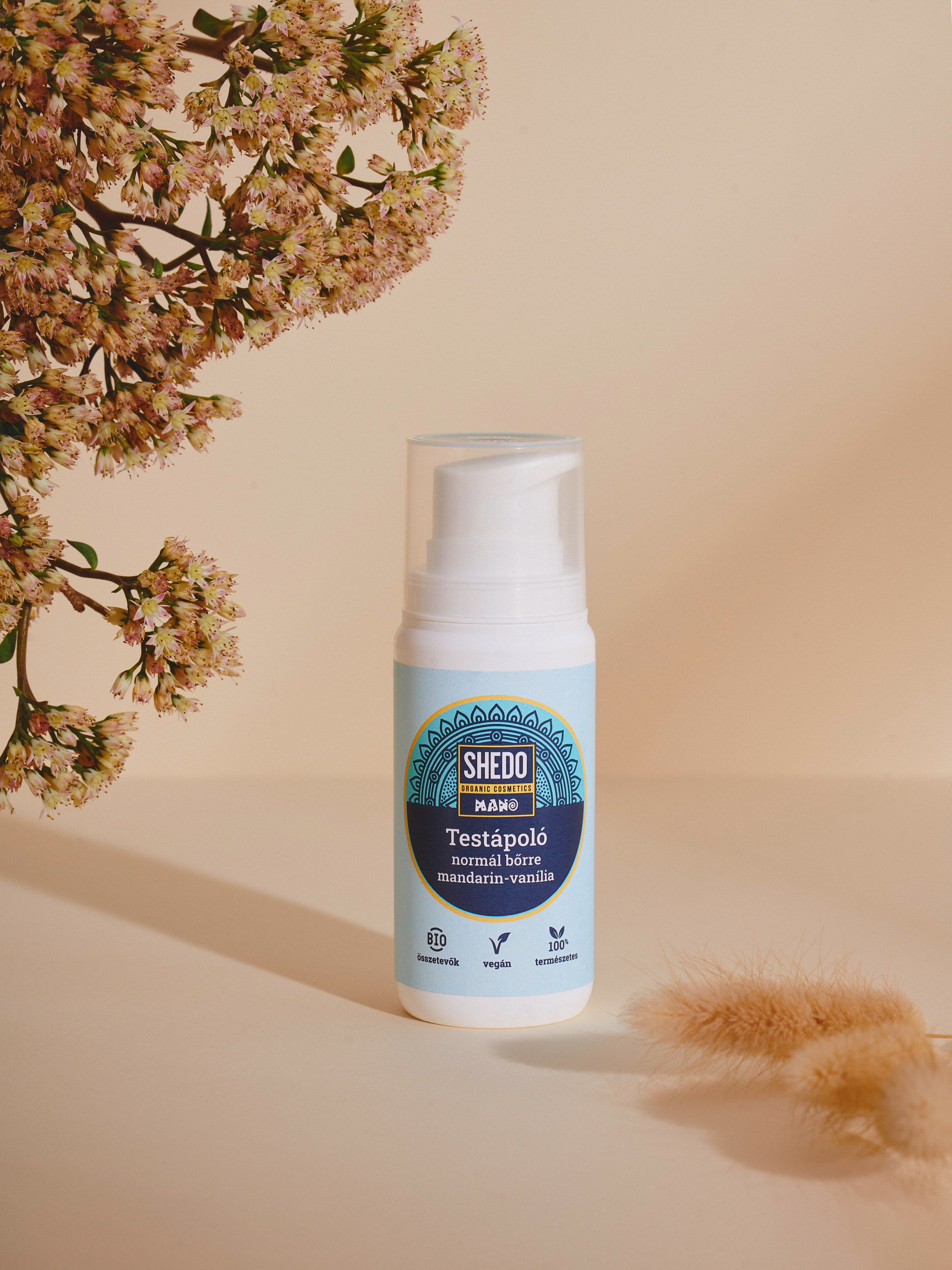 Manó testápoló normál bőrre - mandarin-vanília